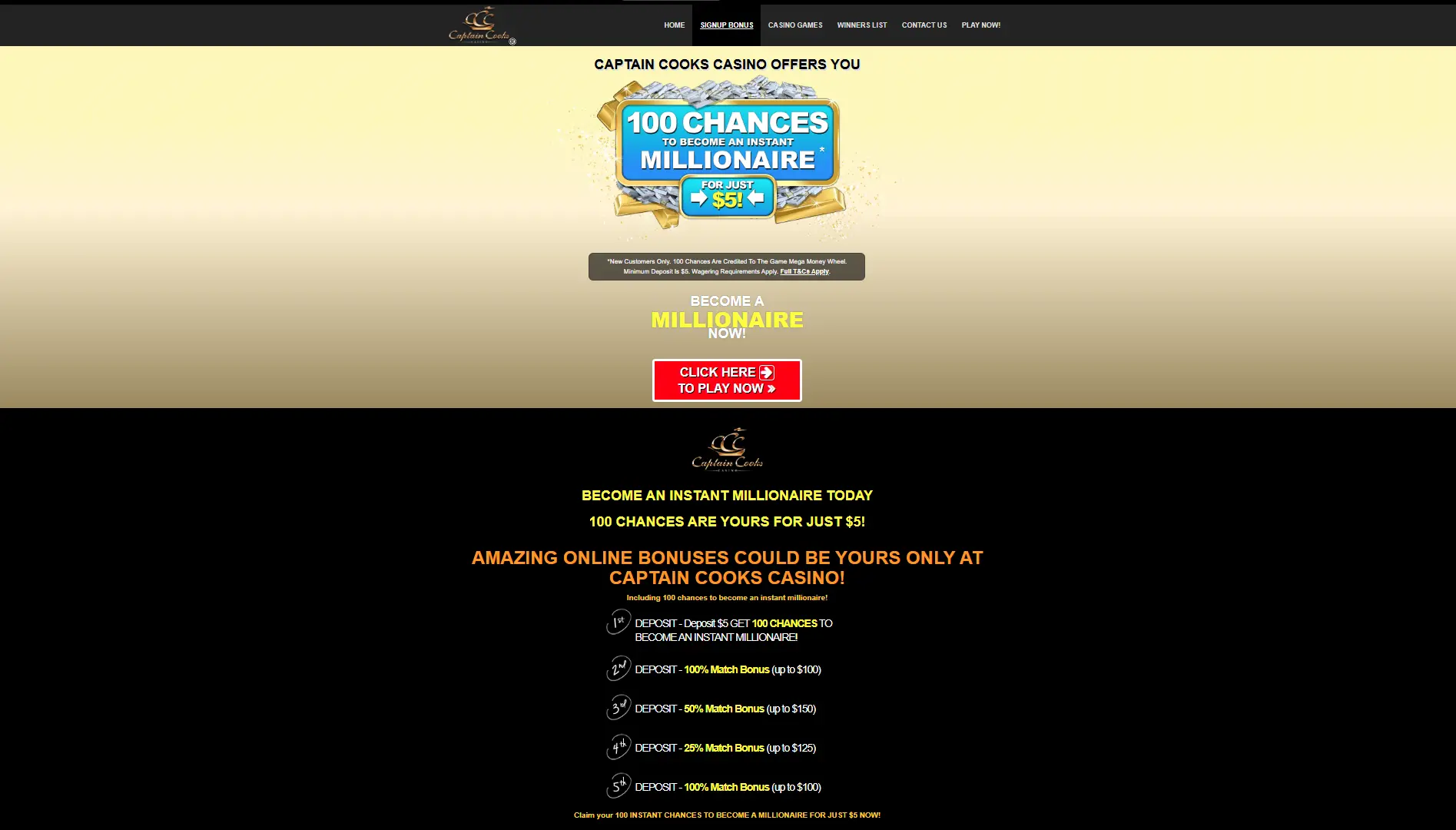 Captain Cooks casino online in Canada Captain Cooks casino in Canada