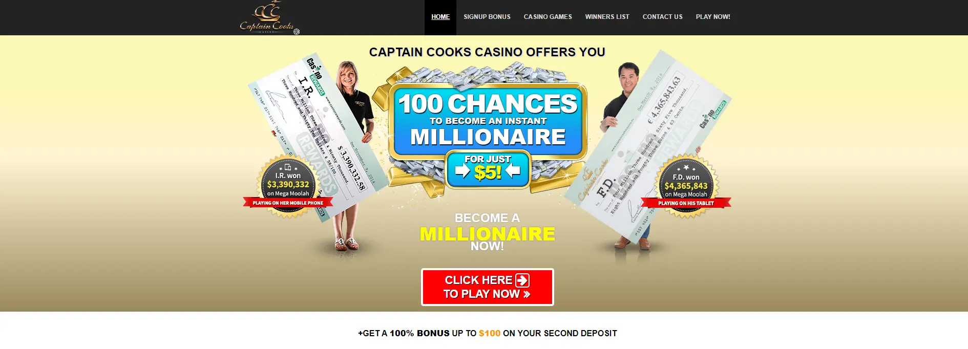 Captain Cooks casino review Captain Cooks casino