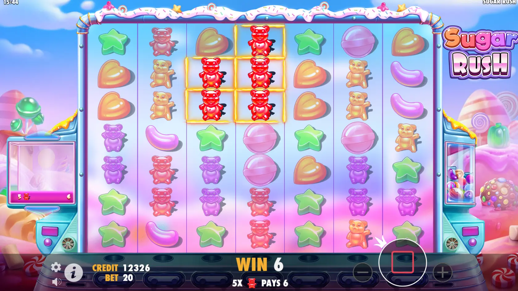 Sugar Rush online features Sugar Rush online